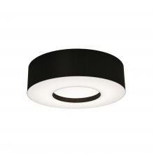  MCF1932MB-BK - Montclair 19'' Med Base Flush Mount - BK w/ BK