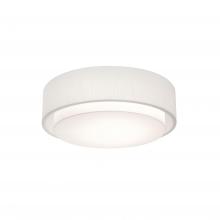  SAF1824MB-LW - Sanibel 18'' Med Base Flush Mount - LW w/ LW