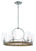  4015-280 - 6 LIGHT CHANDELIER