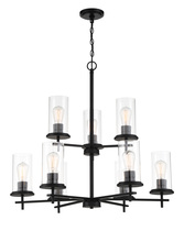  4099-66A - Haisley - 9 Light Chandelier