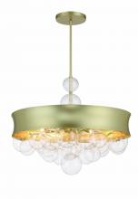  5197-697 - Verdi Square - 27" 8 Light Convertible Pendant