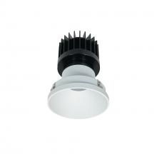 Nora NIO-4PRTLNDC50XMPW/HL - 4" Iolite PLUS Round Trimless Downlight, 1500lm/2000lm/2500lm (varies by housing), 5000K, Matte