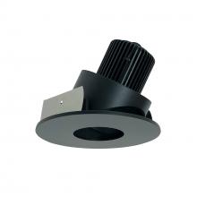  NIO-4RPHA35QBB - 4" Iolite LED Round Adjustable Pinhole, 10-Degree Optic, 800lm / 12W, 3500K, Black Pinhole /