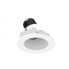  NIO-4RSLA50XMPW/10 - 4" Iolite LED Round Adjustable Slot, 1000lm / 14W, 5000K, Matte Powder White Reflector / Matte