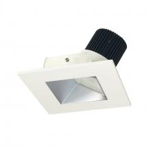  NIO-4SW40XHW/10 - 4" Iolite LED Square Wall Wash, 1000lm / 14W, 4000K, Haze Reflector / White Flange