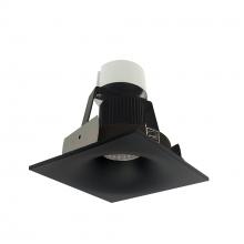  NIR-4SNB40XBB/10 - 4" Iolite LED Square Bullnose Retrofit, 1000lm / 12W, 4000K, Black Finish