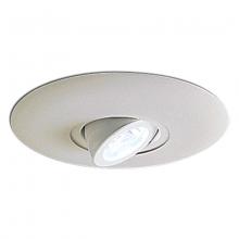  NL-665W - 6" Surface Adjustable Round Spot w/ Metal Trim, White