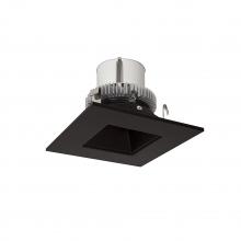  NLCBC2-45630BB/10EM - 4" Cobalt Click LED Retrofit, Square Reflector, 1000lm / 12W, 3000K, Black Reflector / Black