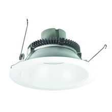  NLCBC2-65135MPW/10LE4EM - 6" Cobalt Click LED Retrofit, Round Reflector, 1000lm / 12W, 3500K, Matte Powder White Reflector