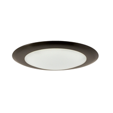  NLOPAC-R6509T2427BZ - 6" AC Opal LED Surface Mount, 1150lm / 16.5W, 2700K, Bronze finish