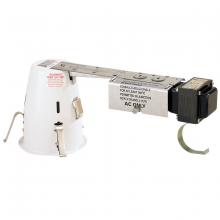  NLR-404AT/1EL - 4" AT Low Voltage Housing, 120V/12V Elect. Transformer, Rated for 50W