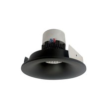  NPR-4RNB40XBB - 4" Pearl LED Round Bullnose Retrofit, 1000lm / 12W, 4000K, Black Finish