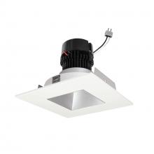  NPRLV-4SNDSQ35XHZMPW - 4" Pearl Low Voltage LED Square Retrofit Reflector with Square Aperture, 1100lm / 11W, 3500K,