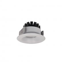  NRM3-42L227NWW - 4" Marquise III Round Baffle, 1500lm, 2700K, Narrow Flood Optic, White Baffle/White Flange