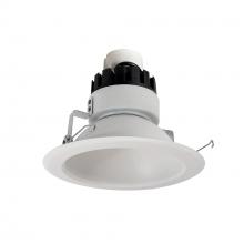  NRMC3-61L130NMPW - 6" Marquise III Retrofit, Matte Powder White Reflector/Matte Powder White Flange, 120-277V;