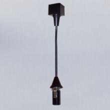  NTH-160B - Track Mounted Line Voltage Pendant Cord, 8'-6" length, Candelabra Base, 60W Max, Black