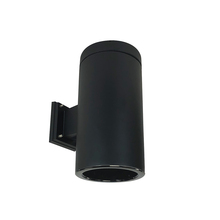  NYLS3-6W1L630FC12BBB - 6" Sapphire III Wall Mount Black Cylinder, Black Reflector/Black Flange, 120-277; 0-10V Dimming,