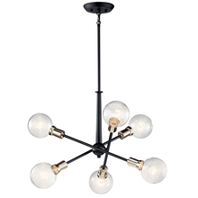  43095BK - Chandelier 6Lt