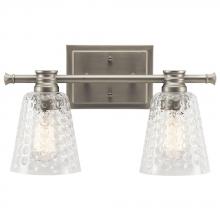  45096NI - Nadine 2 Light Vanity Light Brushed Nickel