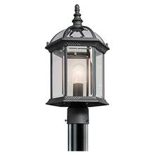  49187BKL18 - Outdoor Post Mt 1Lt LED