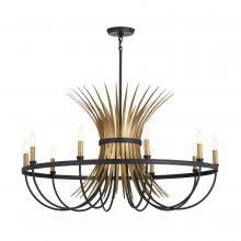  52459BK - Chandelier 10Lt