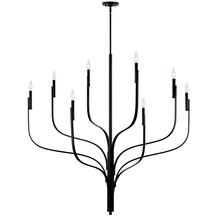  52675BK - Chandelier 8Lt