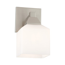  10281-91 - 1 Lt Brushed Nickel Wall Sconce