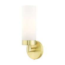  15071-12 - 1 Lt Satin Brass ADA Single Sconce