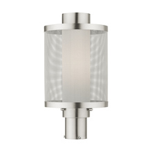  20686-91 - 1 Lt Brushed Nickel Post Light