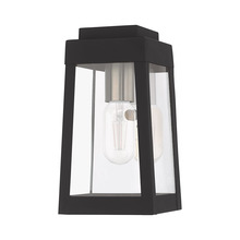  20851-04 - 1 Lt Black Outdoor Wall Lantern