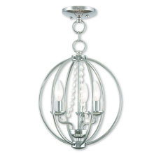  40913-05 - 3 Light CH Mini Chandelier/Ceiling Mount