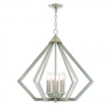  40926-91 - 6 Lt BN Chandelier