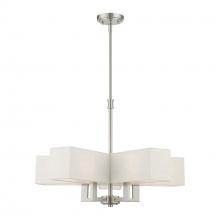  42665-91 - 5 Light Brushed Nickel Chandelier