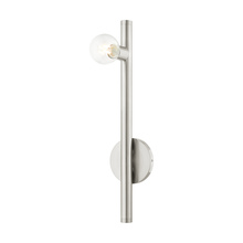  45861-91 - 1 Lt Brushed Nickel Wall Sconce