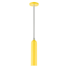  46751-82 - 1 Lt Shiny Yellow Pendant