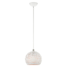  49181-03 - 1 Lt White Pendant