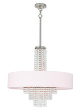  51037-91 - 5 Light Brushed Nickel Pendant