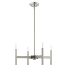  51174-91 - 4 Lt Brushed Nickel Mini Chandelier