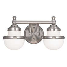  5712-91 - 2 Light Brushed Nickel Bath Light