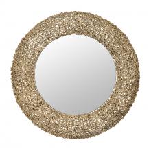  407MI11 - Tangled 33-in Wall Mirror - Natural Rope