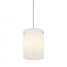  AC1692 - Swirled 1-Lt Pendant - Chrome