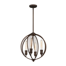  AC10904OB - Linden 4-Light Chandelier