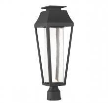  5-356-BK - Brookline LED Outdoor Post Lantern in Matte Black