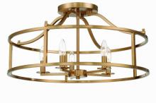  6-1679-5-322 - Stockton 5-Light Ceiling Light in Warm Brass