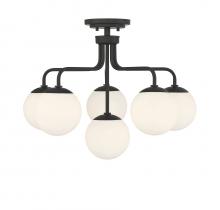  6-1950-6-89 - Marco 6-Light Ceiling Light in Matte Black