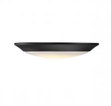  6-2000-7-BK - LED Disc Light in Matte Black