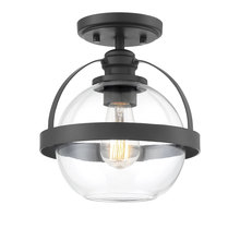  6-7200-1-89 - Pendleton 1-Light Ceiling Light in  Matte Black