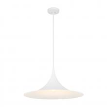  7-7639-1-83 - Bowdin 1-Light Pendant in Bisque White