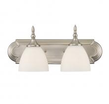  8-1007-2-SN - Herndon 2-Light Bathroom Vanity Light in Satin Nickel