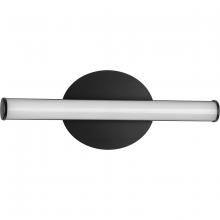  P300410-31M-CS - Phase 3 Collection 16 in. Matte Black Small Modern 3CCT Integrated LED Linear Vanity Light